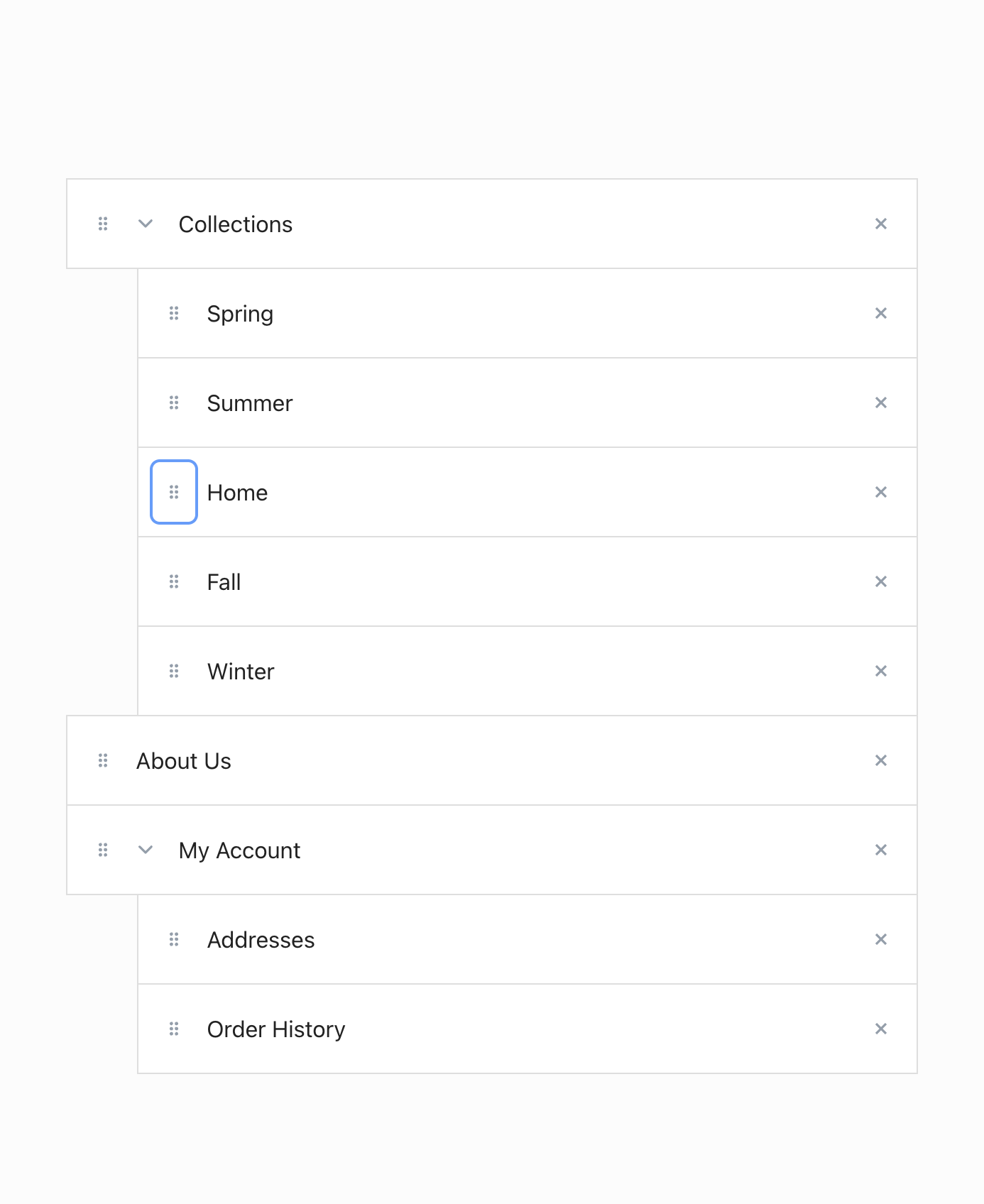 Side Bar Example